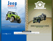 Tablet Screenshot of jeepvillage.com